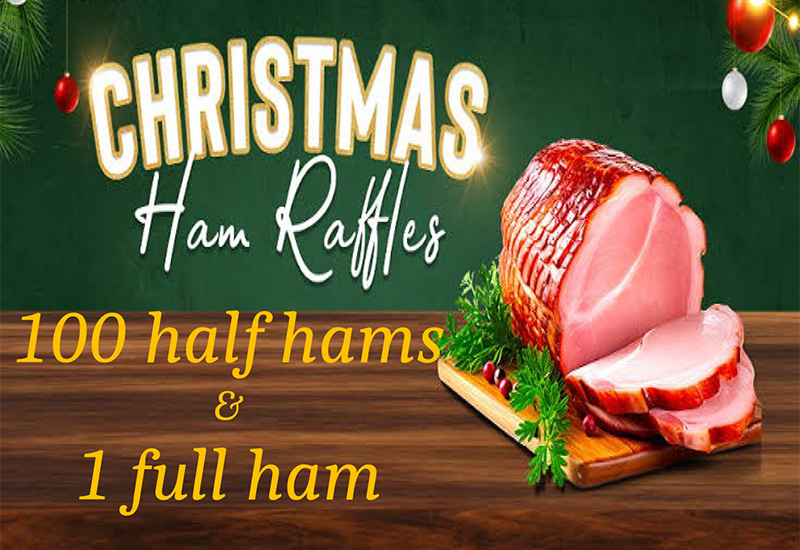 Christmas Ham Raffles